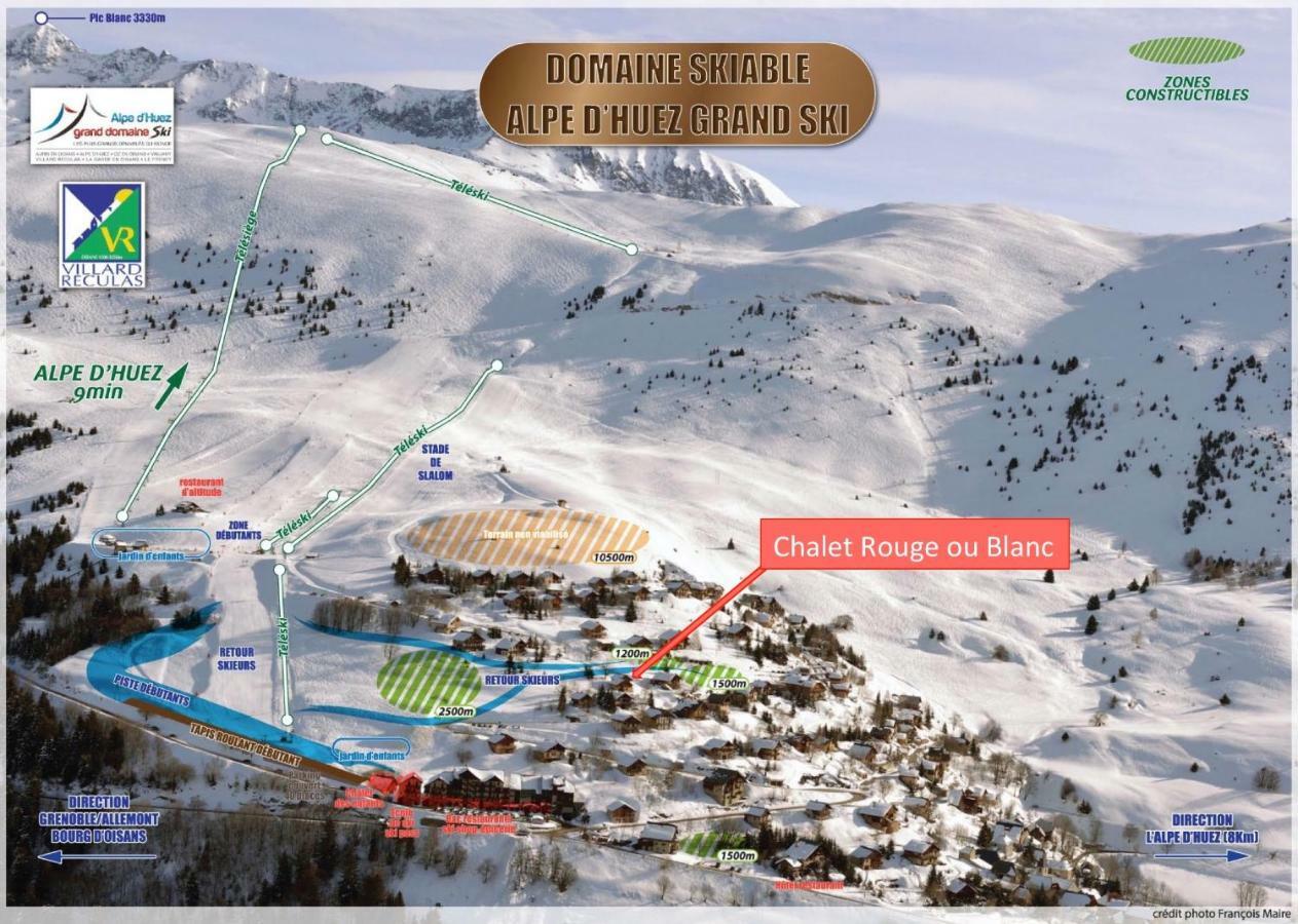 Chalet Rouge Ou Blanc Villard-Reculas Dış mekan fotoğraf
